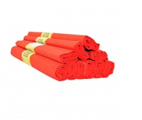 BIBUŁA MARSZCZONA 50x200cm C.CZERWONA 10szt