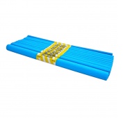 BIBUŁA MARSZCZONA 50x200cm C.LAZUROWA 10szt, Bibuła, krepina, Plastyka