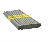 BIBUŁA MARSZCZONA 50x200cm J.SZARA 10szt, Bibuła, krepina, Plastyka