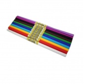 BIBUŁA MARSZCZONA 50x200cm MIX KOLOR&Oacute;W 10szt