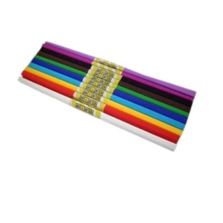 BIBUŁA MARSZCZONA 50x200cm MIX KOLOR&Oacute;W 10szt