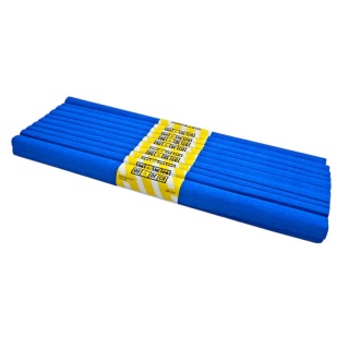 BIBUŁA MARSZCZONA 50x200cm NIEBIESKA SKY 10szt, Bibuła, krepina, Plastyka