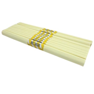 BIBUŁA MARSZCZONA 50x200cm PERŁOWA KREMOWA 10szt, Bibuła, krepina, Plastyka