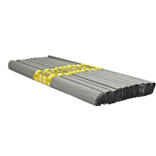 BIBUŁA MARSZCZONA 50x200cm SREBRNA 10szt, Bibuła, krepina, Plastyka