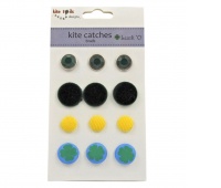 ĆWIEKI 12szt 12-209, Ćwieki, guziki, Art. kreatywne