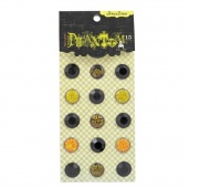 ĆWIEKI 15szt CPP 560, Ćwieki, guziki, Art. kreatywne