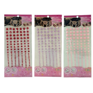 DEKORACJE DŻETY 02-16, Dżety, perełki, Art. kreatywne