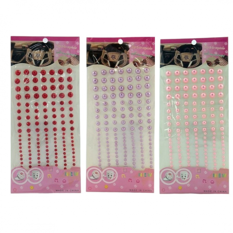 DEKORACJE DŻETY 02-16, Dżety, perełki, Art. kreatywne