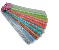 DEKORACJE DŻETY DŁUGIE 3 PASKI, Dżety, perełki, Art. kreatywne