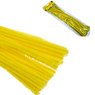 DRUCIKI DEKORACYJNE 30szt C.Ż&Oacute;ŁTE, Druciki, Art. kreatywne