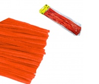 DRUCIKI DEKORACYJNE 30szt POMARAŃCZOWE, Druciki, Art. kreatywne