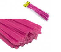 DRUCIKI DEKORACYJNE 30szt R&Oacute;ŻOWE, Druciki, Art. kreatywne