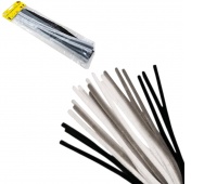 DRUCIKI KREATYWNE 30szt ODCIENIE SZARY, Druciki, Art. kreatywne