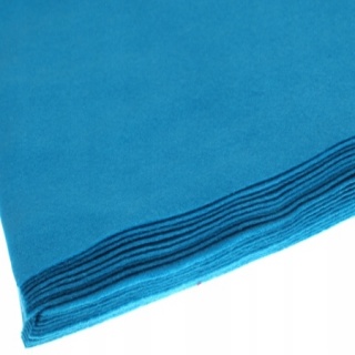 FILC DEKORACYJNY 30x40cm NIEBIESKI 10szt, Filc, Art. kreatywne