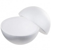 KULE STYROPIANOWE 150mm OTWIERANE 6szt, Styropian, akryl, Art. kreatywne