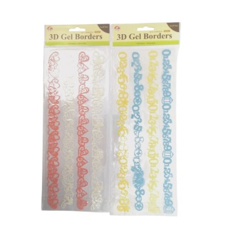 NAKLEJKI 3D GEL, Naklejki, Art. kreatywne