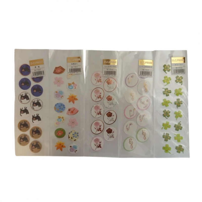 NAKLEJKI LP0601, Naklejki, Art. kreatywne