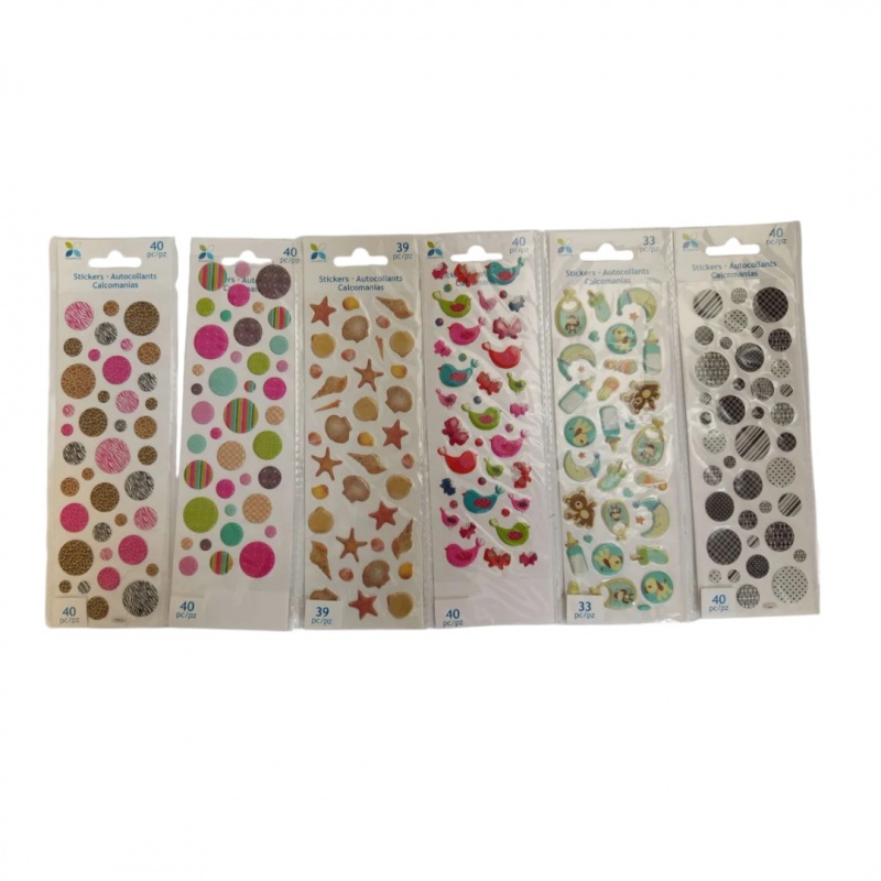 NAKLEJKI MOMENTA, Naklejki, Art. kreatywne