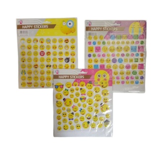 NAKLEJKI SMILE LXL, Naklejki, Art. kreatywne