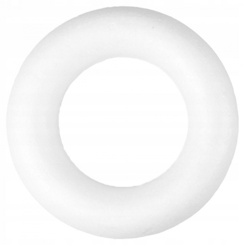 OPONKI STYROPIANOWE 120mm 10szt, Styropian, akryl, Art. kreatywne