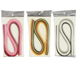 PASKI DO QUILLINGU 5mm MIX, Quilling, Art. kreatywne