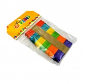 PATYCZKI KREATYWNE MINI KOLOR LE12-06, Patyczki, klamerki, Art. kreatywne