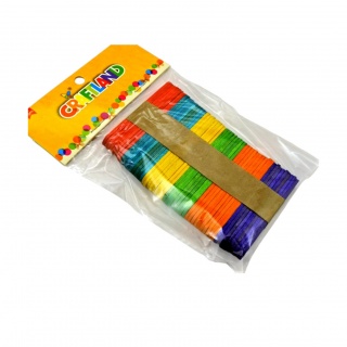 PATYCZKI KREATYWNE MINI KOLOR LE12-06, Patyczki, klamerki, Art. kreatywne