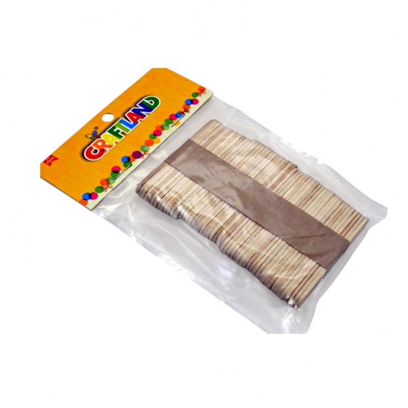 PATYCZKI KREATYWNE MINI NATURALNE LE12-05, Patyczki, klamerki, Art. kreatywne