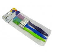 PĘDZLE 3szt, Pędzle, Plastyka