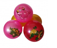 PIŁKA ZWIERZĘTA 25cm /5szt/, Sport i rekreacja, Zabawki