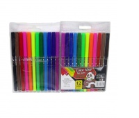 PISAKI 12 KOLOR&Oacute;W, Flamastry, Plastyka