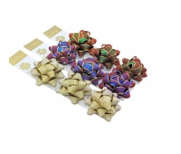 ROZETA 3szt LB33-5, Rozety, kokony, Art. dekoracyjne i prezentowe