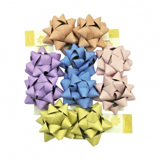 ROZETA BROKAT 2szt LB33-3, Rozety, kokony, Art. dekoracyjne i prezentowe