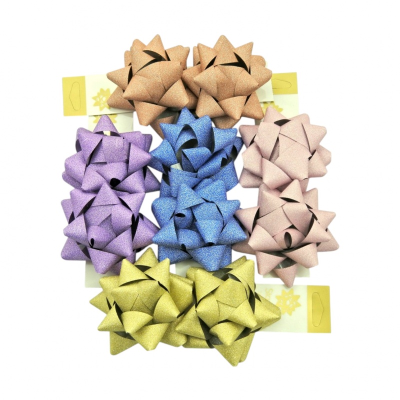 ROZETA BROKAT 2szt LB33-3, Rozety, kokony, Art. dekoracyjne i prezentowe