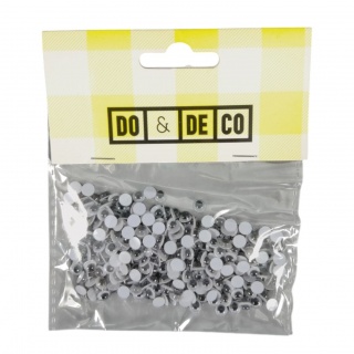 RUCHOME OCZY 5mm 300szt 0217, Ruchome oczka, Art. kreatywne