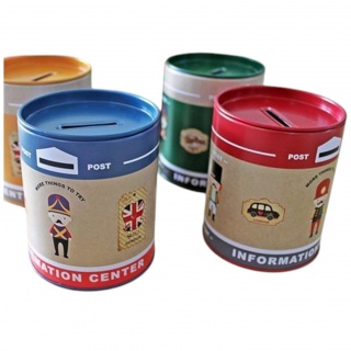 SKARBONKA METALOWA HC-08208, Skarbonki, Zabawki