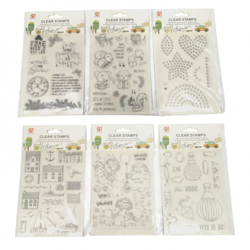 STEMPLE AKRYLOWE YS LP0607, Stemple, akcesoria, Art. kreatywne