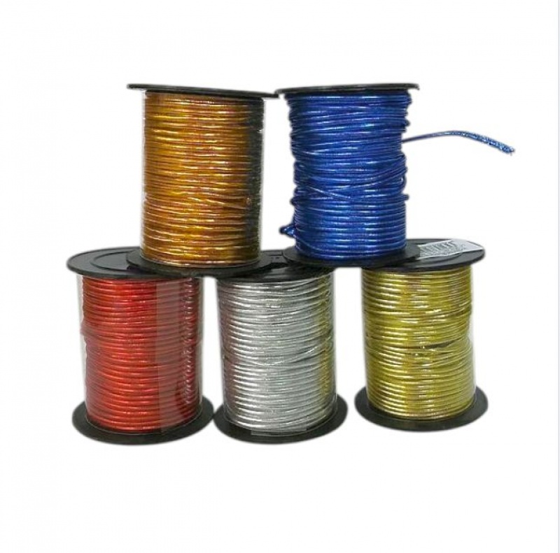 SZNUREK OZDOBNY 6-6, Sznurki, nici, rzemyki, Art. dekoracyjne i prezentowe