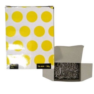 SZPILKI 14mm 50g, Szpilki, agrafki, Galanteria biurowa