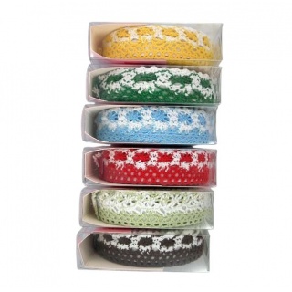 TAŚMA OZDOBNA 006, Wstążki, tasiemki, Art. kreatywne