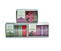 TAŚMA OZDOBNA 10m /5szt/ LP0602, Wstążki, tasiemki, Art. kreatywne