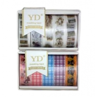 TAŚMA OZDOBNA 10m /5szt/ LP0603, Wstążki, tasiemki, Art. kreatywne