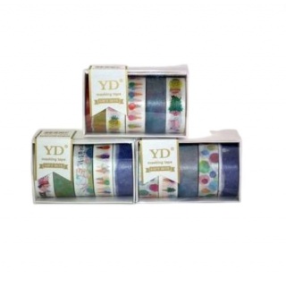 TAŚMA OZDOBNA 10m /5szt/ LP0604, Wstążki, tasiemki, Art. kreatywne