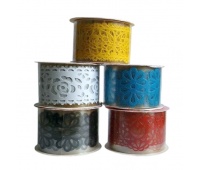 TAŚMA OZDOBNA SAMOP. BIG LACE 3,6cm/1m