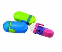 TEMPER&Oacute;WKA Z GUMKĄ OWALNA LE07-04, Temper&oacute;wki, Art. do pisania i korygowania