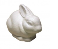 ZAJĄC STYROPIANOWY 6szt /20/, Wielkanoc, Art. świąteczne i okolicznościowe