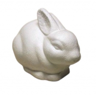 ZAJĄC STYROPIANOWY 6szt /20/, Wielkanoc, Art. świąteczne i okolicznościowe