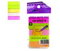 ZAKŁADKI INDEKSUJĄCE 76x15 5kolor&oacute;w, Zakładki indeksujące, Galanteria papiernicza