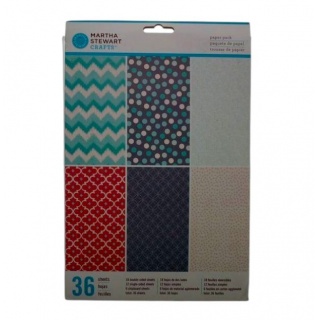 ZESTAW DO SCRAPBOOKINGU 36 kartek, Scrapbooking, Art. kreatywne