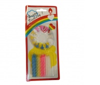 ŚWIECZKI URODZINOWE, Świeczki, fontanny, Art. na okazje i przyjęcia